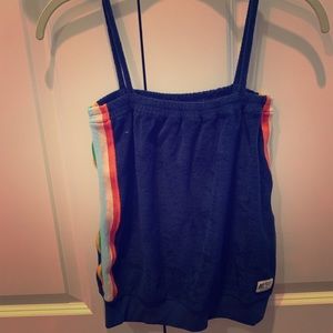 Retro AO76 surf velour tank